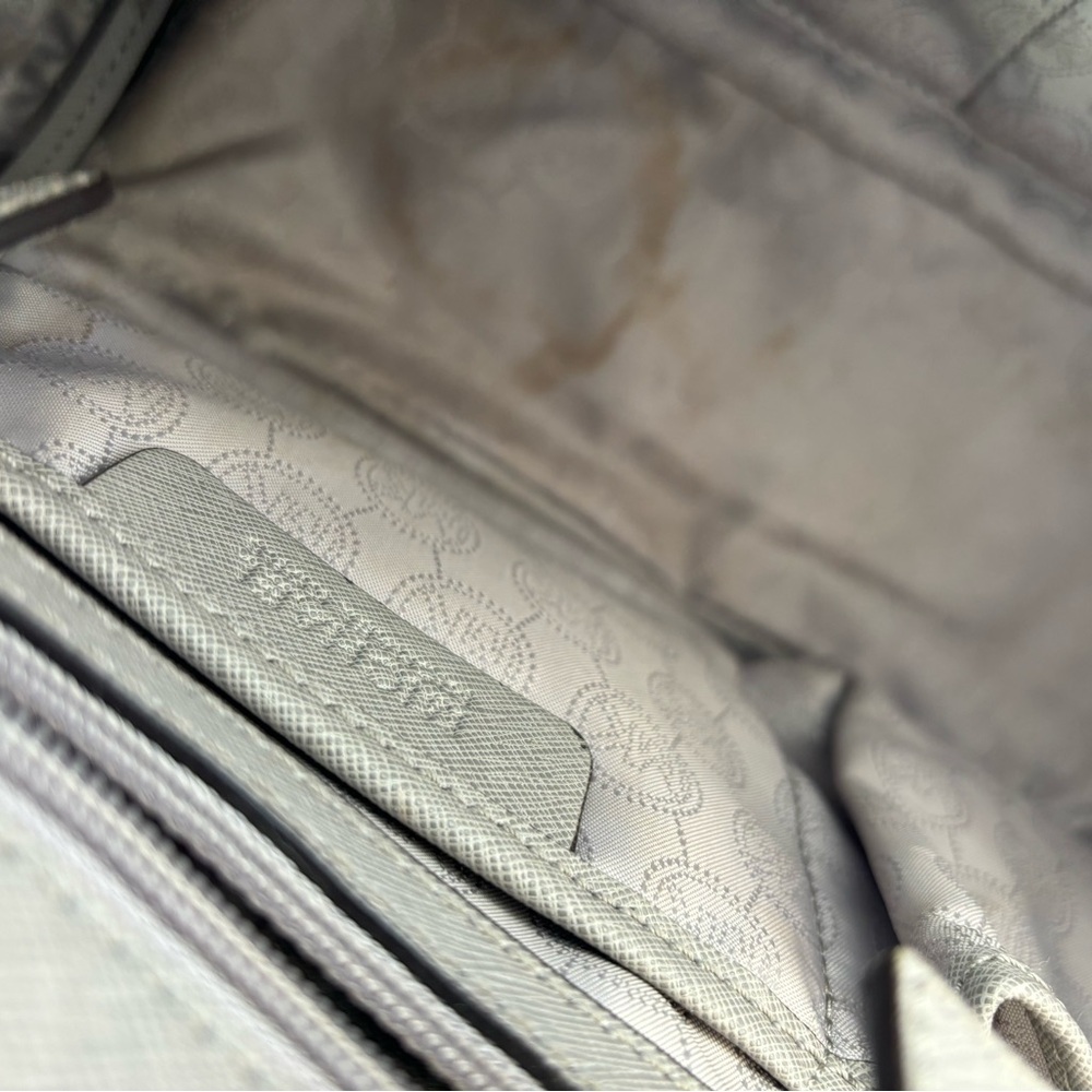 Michael Kors Authentic Taupe Satchel Bag/Shoulder/Crossbody - Picture 9 of 11